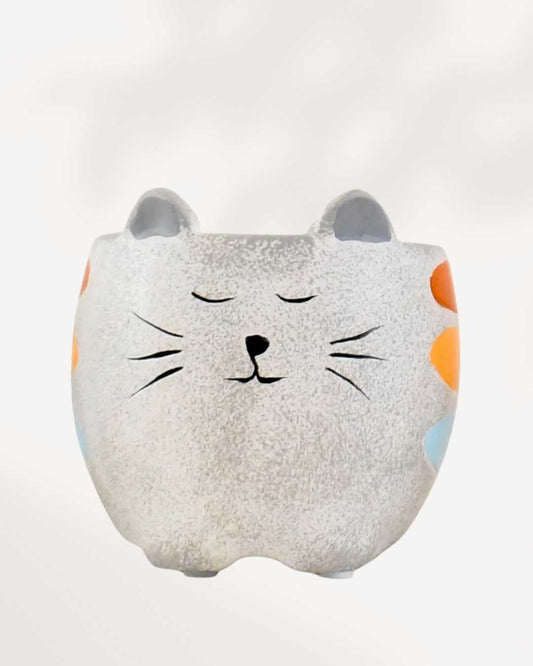 Colourful Animal Pot Racoon