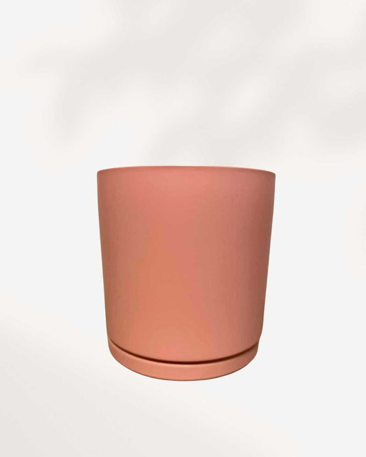 Ceramic Planter, Pots 4" 3 pcs set Light Pink