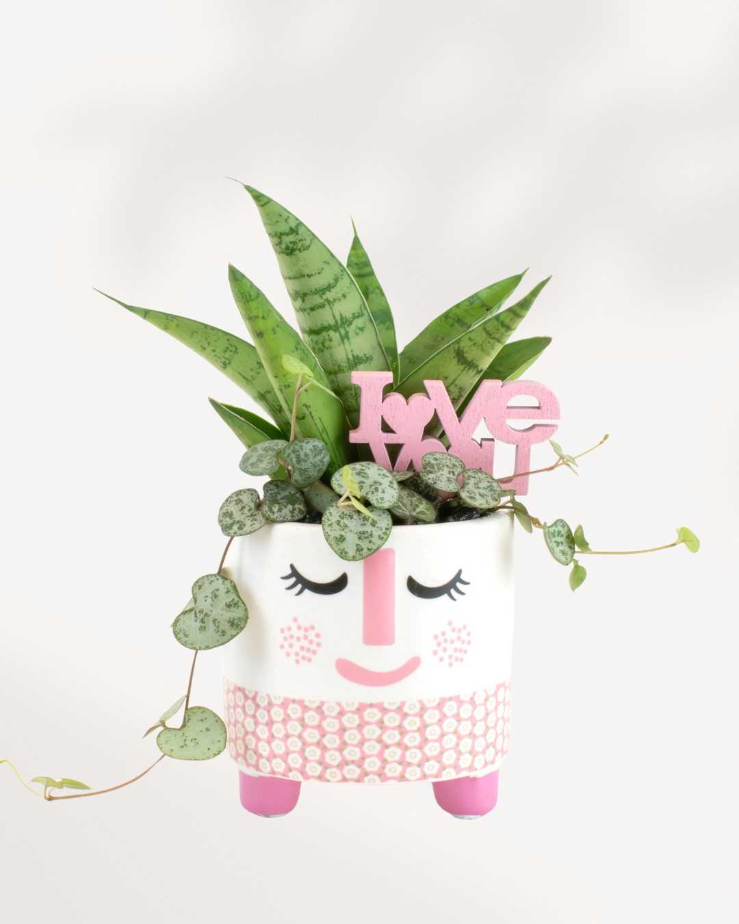 Rosie Mother's Day Tough Lady Mini Garden 3.5" Pot - Small