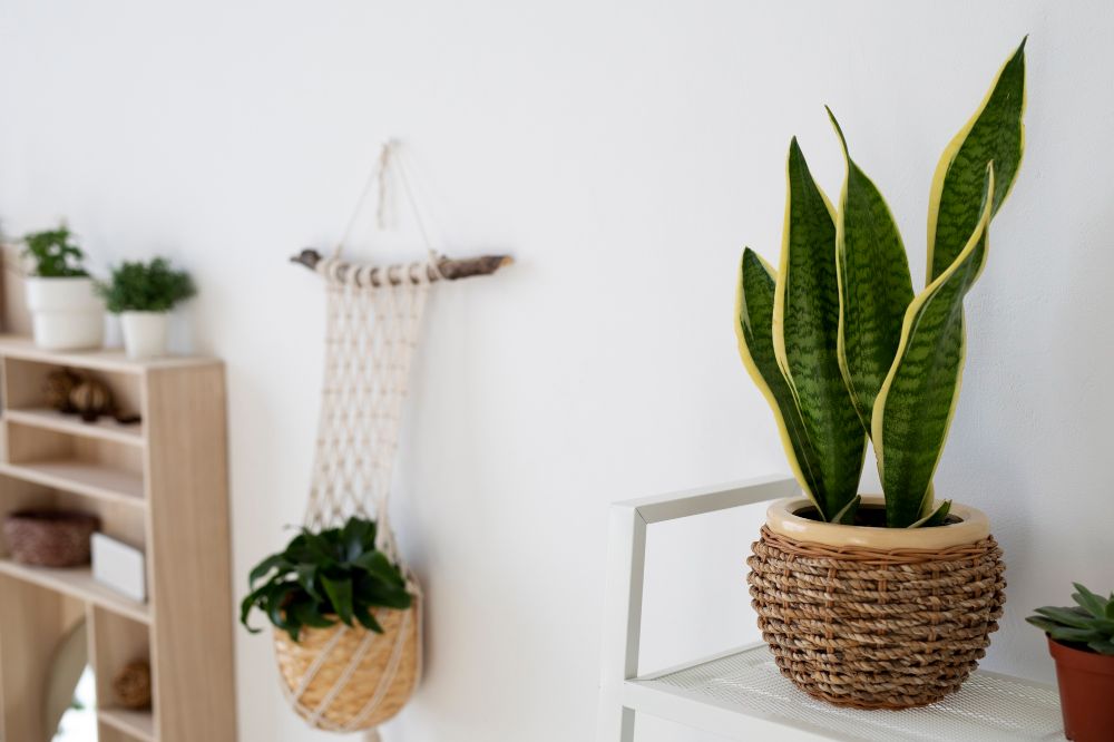 Black and Gold Snake Plant