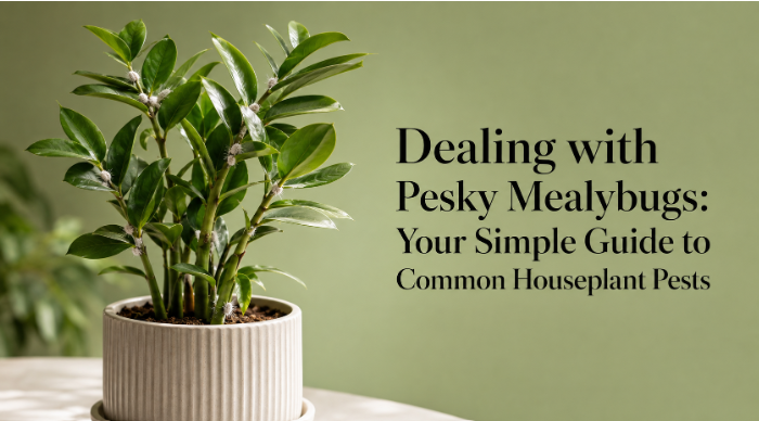 Dealing with Pesky Mealybugs: Your Simple Guide to Common Houseplant Pests