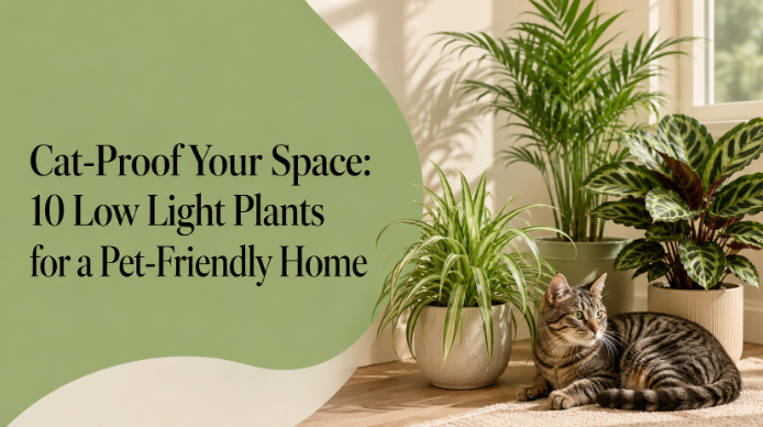Cat-Proof Your Space: Low Light Plants for a Pet-Friendly Home