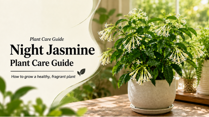 A Care Guide on How to Grow a Healthy Night Jasmine Plant
