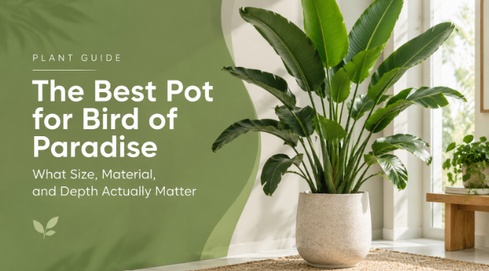 Bird of Paradise Pot Size: How to Choose the Right One?