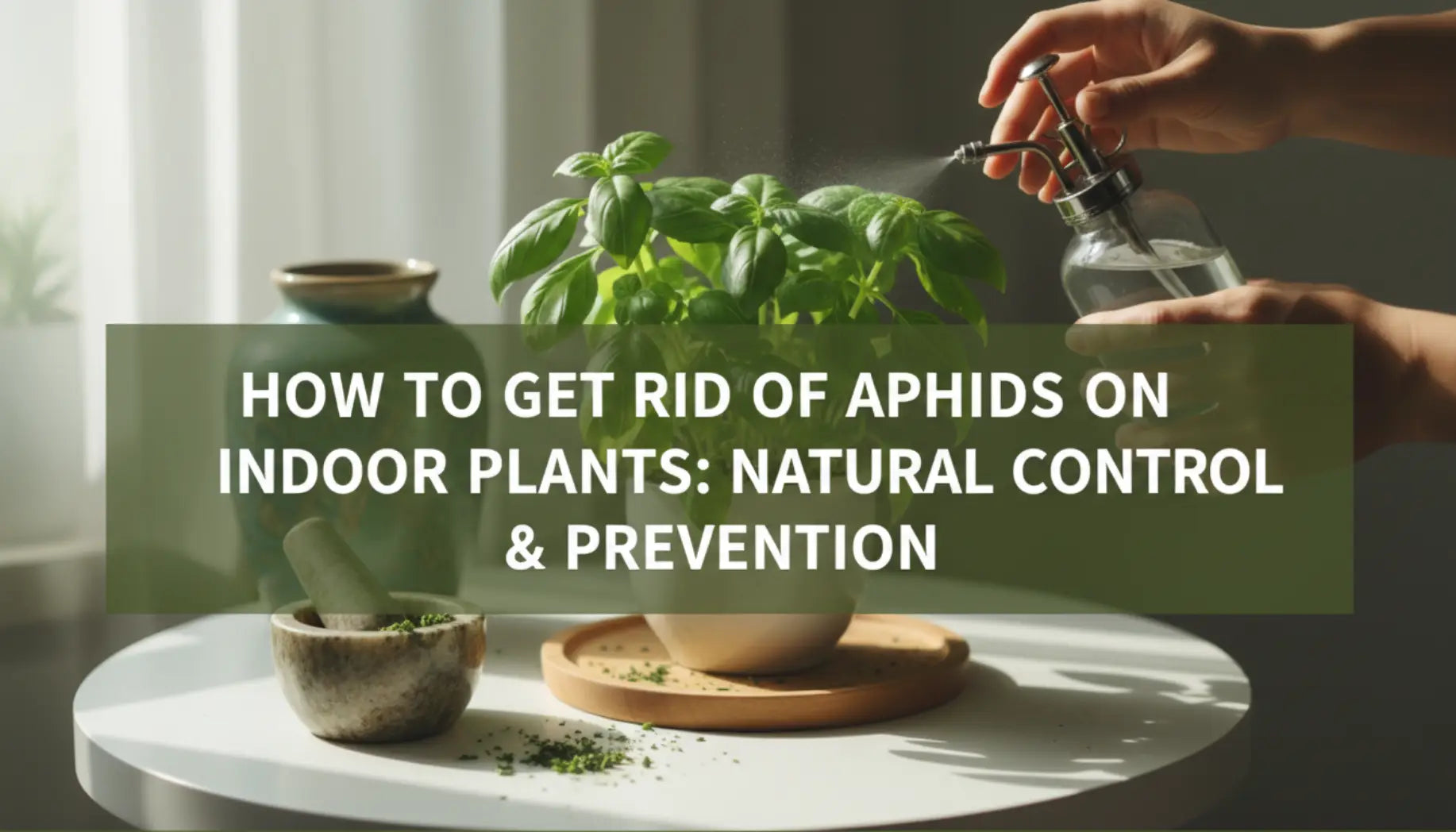 How to Get Rid of Aphids on Indoor Plants | Natural Guide ...