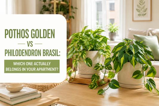 Pothos Golden vs Philodendron Brasil: Which One Actually Belongs in Your Apartment?