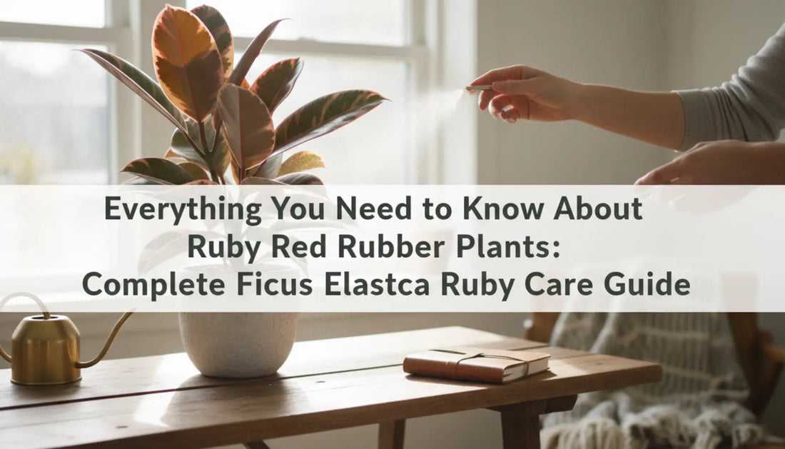 Ruby Red Rubber Plant