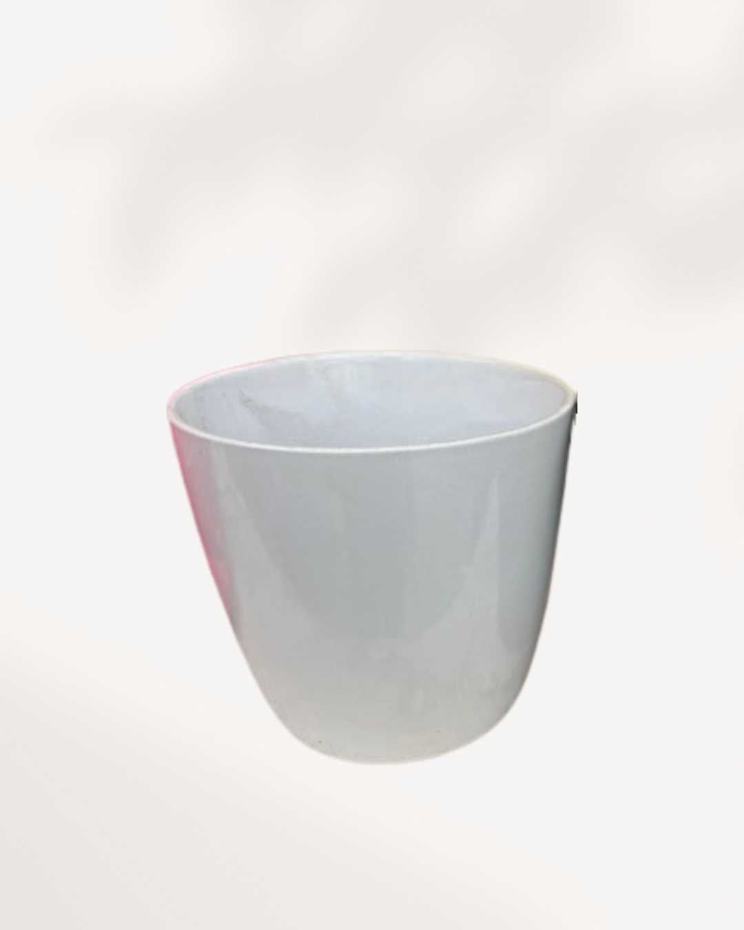 Ceramic Gloss Planter White | Buy Online