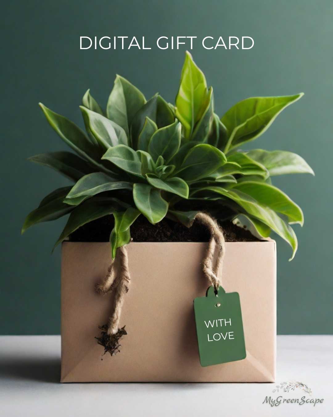 Mygreenscape Digital Gift Card