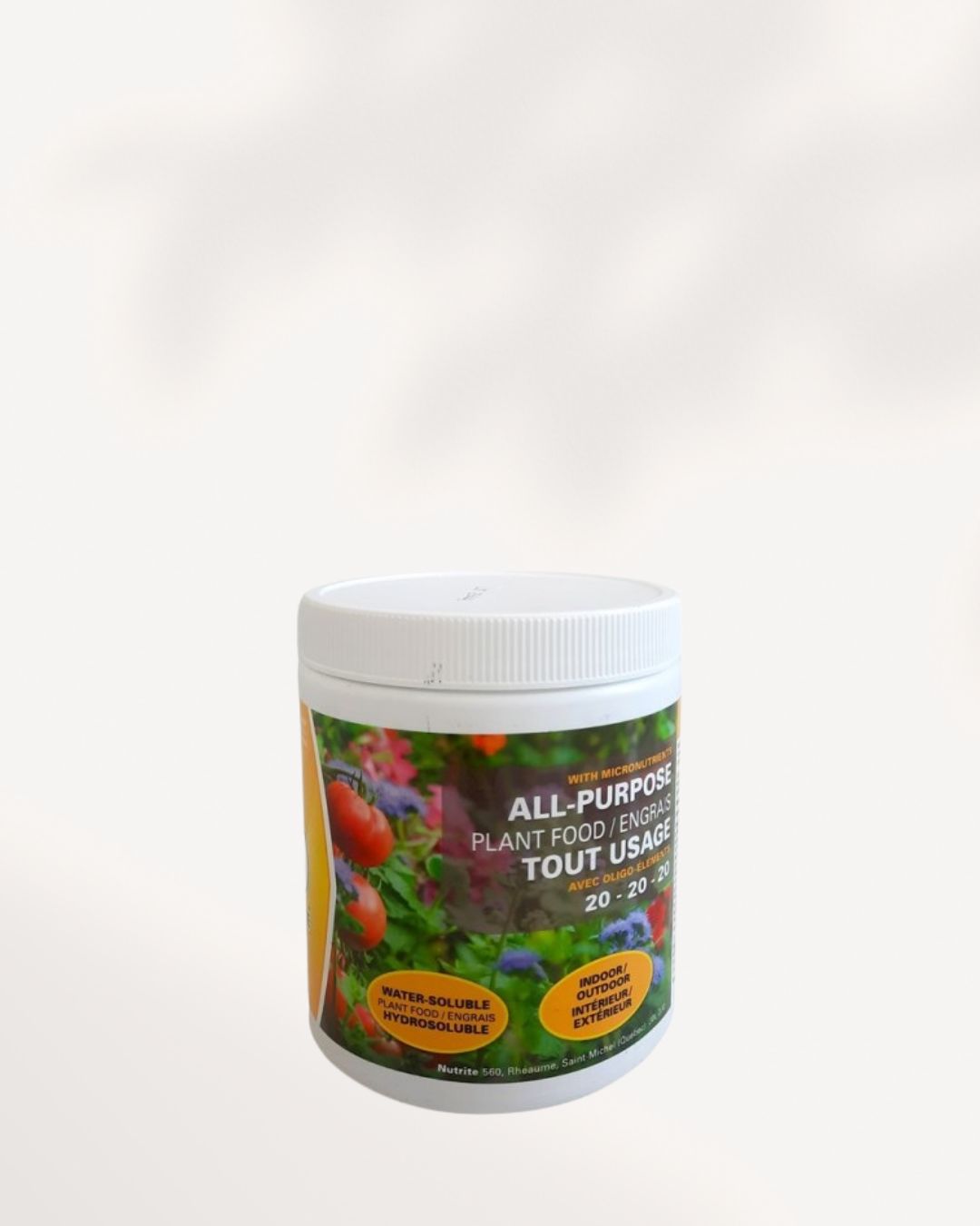 Nutrite Water Soluble All-Purpose (20-20-20) Plant Fertilizer 500g