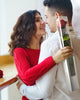 Preserved Rose Full Stem with Natural Velvet Petals, Luxury Long Lasting Rose Gift for Home Decor and Romantic Occasions