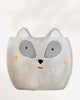 Colourful Animal Pot Racoon